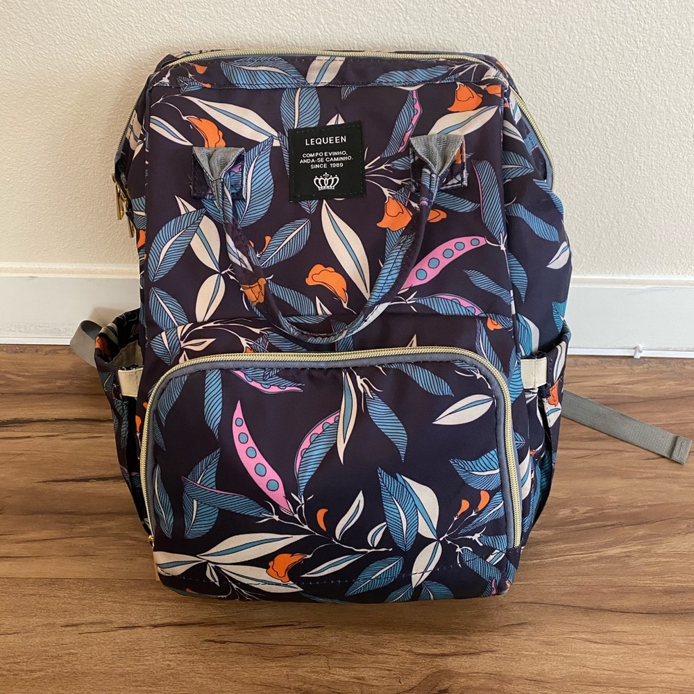 Diaper bag backpack